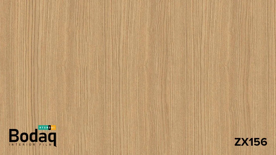 Bodaq Hyundai wood grain interior film with natural oak texture, model ZX156