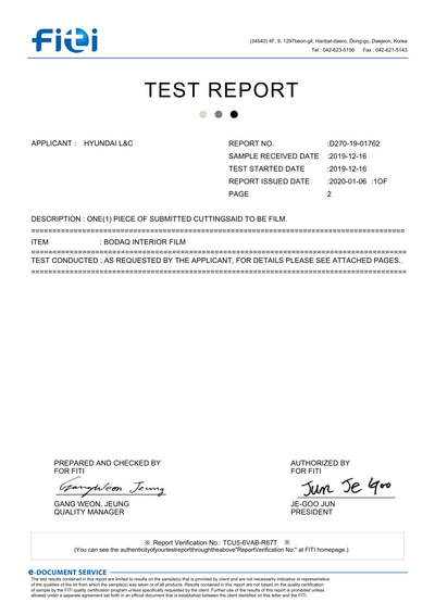 Stain Resistance Test